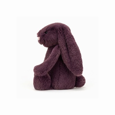 Jellycat Bashful Plum Bunnies UK | 65870PERI
